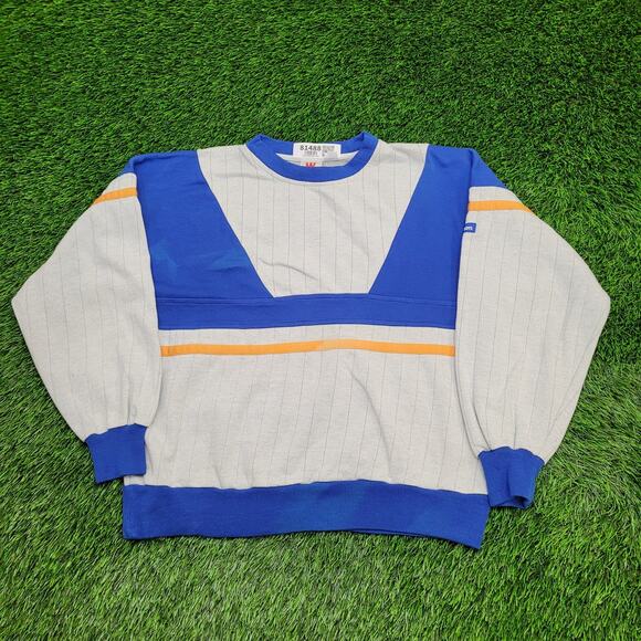 Vintage 90s Wilson Tennis Sweatshirt Womens Medium 20x22 - Picture 1 of 16